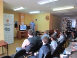 Рассказ о деятельности Союза Молодежи Кузбасса в библиотеке "Берегиня"